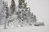 Ponton sur le Jerisjärvi<br/>Jean-Paul Morel